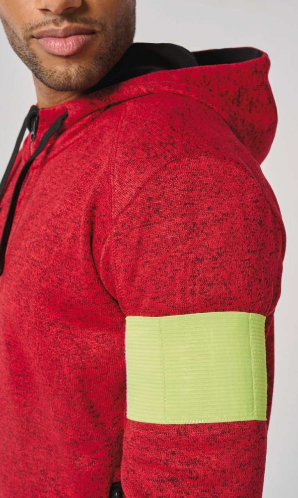 ELASTIC ARMBAND WITH LABEL HOLDER