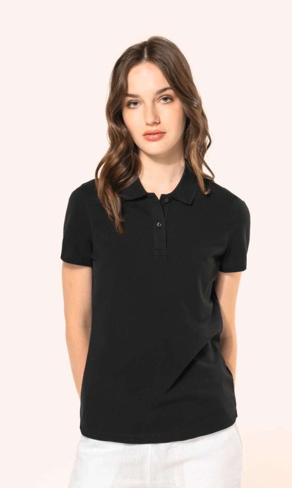 LADIES' SHORT-SLEEVED SUPIMA® POLO SHIRT