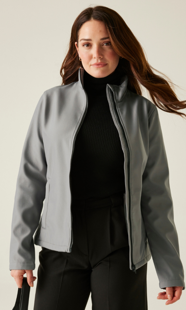 ABLAZE WOMEN'S PRINTABLE SOFTSHELL