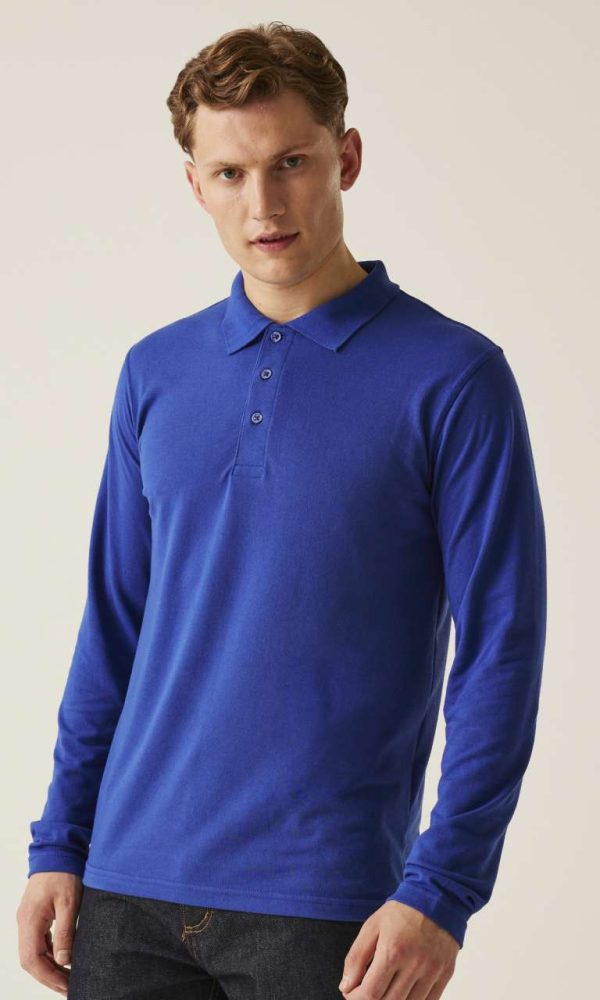 PRO 65/35 LONG SLEEVE POLO SHIRT