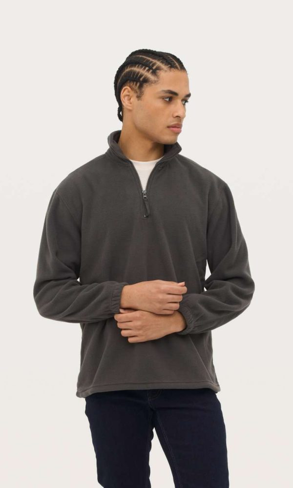 SOL'S NESS - FLEECE 1/4 ZIP SWEATSHIRT